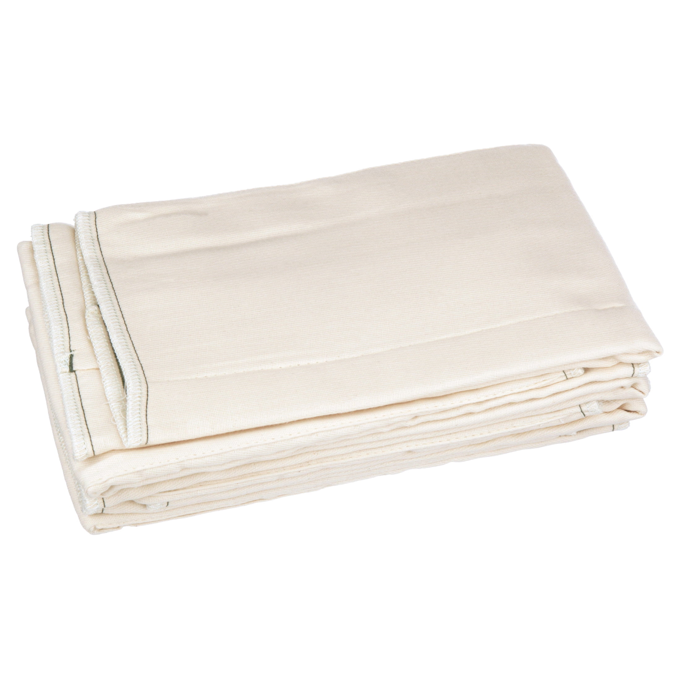 Osocozy Unbleached Pre-Folded Diapers Large Size 2, 6.0 CT