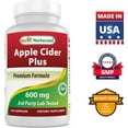 thumbnail image 7 of 3 Pack Best Naturals Apple Cider Vinegar 600 mg 120 Capsules, 7 of 7