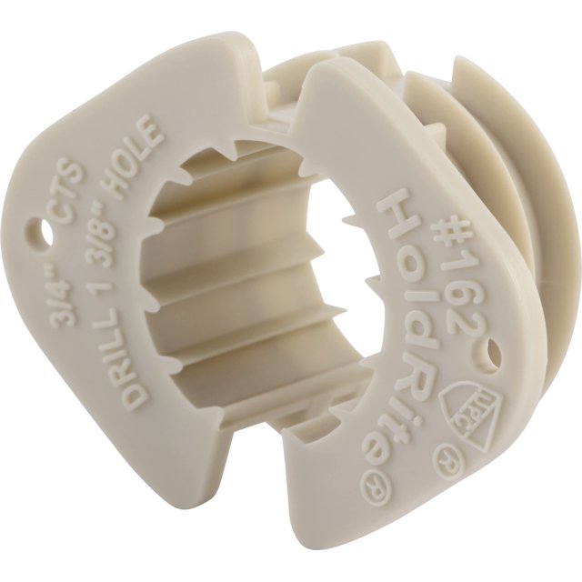 Soporte para tubería HoldRite abrazadera aislante de 3/4 pulgada, paquete de 10