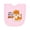 AD-Pink, variant on Inktastic Just a Wee Bit Wild Cute Tiger Cub Newborn Bib