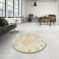 thumbnail image 3 of Ahgly Company Indoor Rectangle Abstract Brown Oriental Area Rugs, 4' x 6', 3 of 6