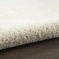 thumbnail image 5 of Nourison Luxurious Shag Ivory 6'7" x 9'2" Area Rug, Solid, Plush, Bed Room, Living Room, Dining Room, Kitchen, Easy Cleaning, Non Shedding, 5 of 10