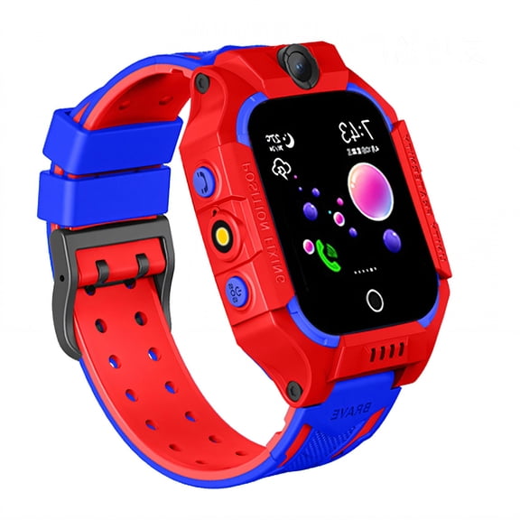 GJX Smart Watch for Kids,Calendar Kids Smart Watch,Ip67 Waterproof Watches for Kids,Red