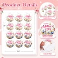 thumbnail image 7 of WaaHome 36PCS Happy Mothers Day Stickers Happy Mother's Day Gift Tags Gift Labels Present Stickers Happy Mother's Day Floral Stickers for Envelope Seals Gift Boxes Cards Party Favor Decorations, 7 of 7