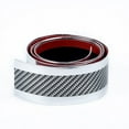 thumbnail image 4 of Car Side Skirt Door Sill Carbon Fiber Silver Protector Edge Guard Strip 3CM*2M, 4 of 11