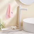 thumbnail image 7 of FEOLGEHLY 1 Pcs Cute Hand Towels for Kids, 10x20 inch Soft Bath Hand Towels, Quicker to Dry, Lightweight and Highly Absorbent Face Towels for Bathroom Kitchen Travel, Pink, 7 of 7
