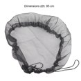 thumbnail image 4 of 2 Pcs Mesh Cover for Rain Barrel -Rain Barrel Cover with Drawstring, Water Collection Buckets Tank Protector Garden Rain Barrel Net Screen to Keep Deb, 4 of 5