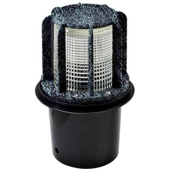 Dabmar Lighting LV15-L4-64K-VG 12V Screw LED 4W 64K Powder Coated Beacon Cast Aluminium Well Light, Verde Green