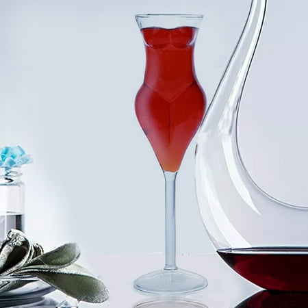 

Creative Wine Glass Tumbler Female Shape Wine Design Cocktail Drink For Family Creative Gifts