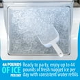 thumbnail image 5 of Deco Chef 44LB Countertop Ice Maker, 2.6LB Auto-Renew Basket 1.8LB per Hour, Black, 5 of 11