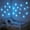 💖Blue_Base#72, variant on Glow In The Dark Wall Stickers, Fluorescent Star Night Decals for Bedroom Ceiling, 3cm Luminous Peel-and-Stick Removable Nursery Decor