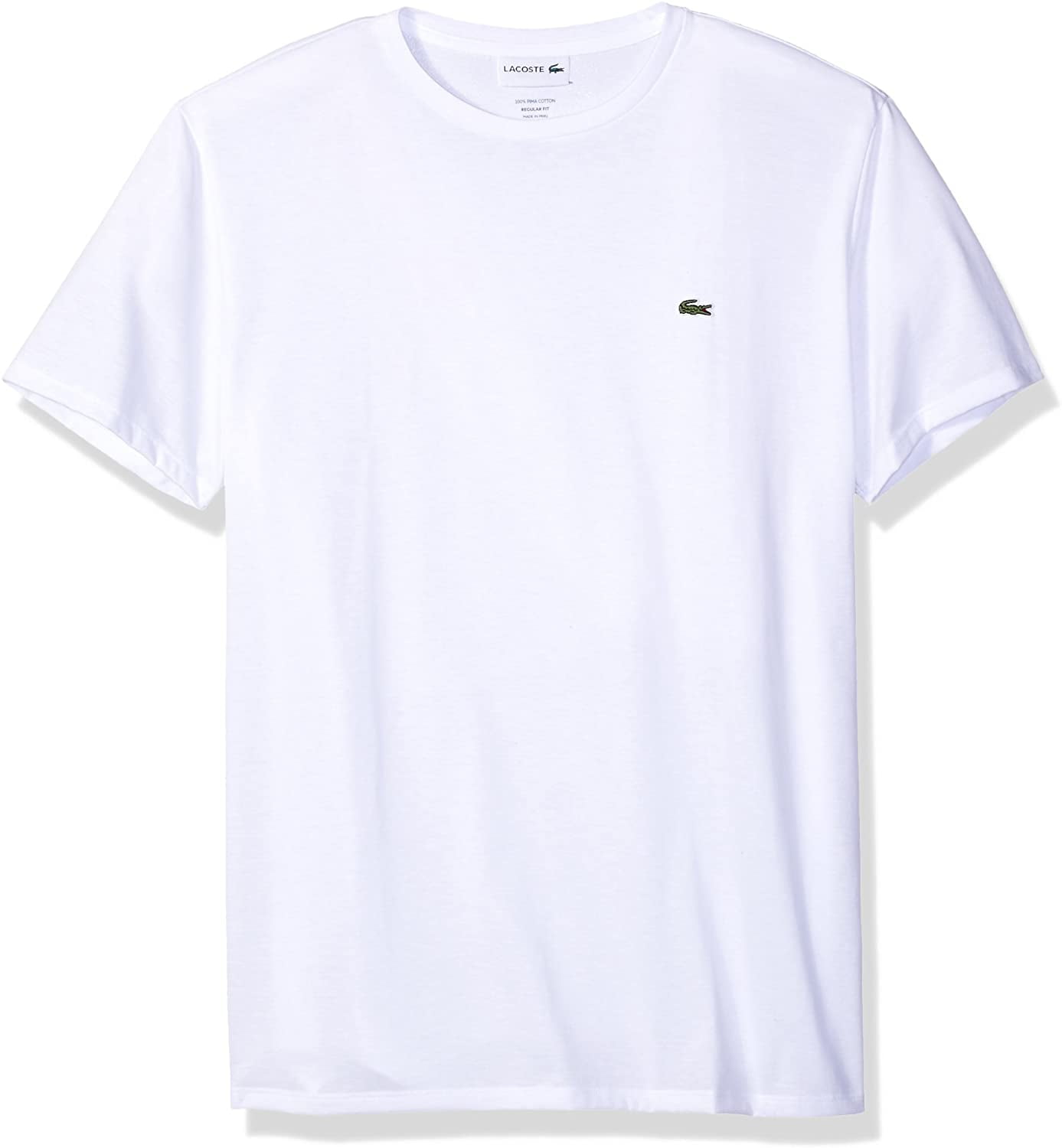 Lacoste Mens Short Sleeve Printed Jersey T-Shirt