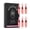 Saturated Pink Ink, variant on Inlumino Heart Ink Ballpoint Pen Cartridges – Saturated Black Ink (6 Pack) – Practice Cartridges for Rotary Pen – Water-Based Ink with Bold Color
