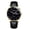 Starry sky gold case, blue dial, black strap, variant on Men's watch, business casual men's watch, quartz watch, fashionable men's watch, new men's wristwatch