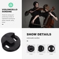 thumbnail image 5 of Professional Rubber Portable Violoncello Silencers Cello Practice Sordine, 5 of 5