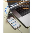 thumbnail image 3 of USB C Male to Micro USB Female Charger Adapter(3Pack)for Apple Type C Cable Converter for iPhone 15 16 Pro Max for iPad 10 Air 4 Charging Connector Compatible for Samsung Galaxy S25 S24 S23 Android, 3 of 7