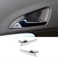 thumbnail image 2 of ABS Chrome A Pair Car Inner Door Handle Bezel Cover for Vauxhall Opel Insignia 2009-2015 Accessories, 2 of 5