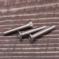 thumbnail image 3 of 5/16-18 x 2 "" Tornillos de cabeza avellanada plana Cobertura de rosca de máquina completa Allen Hex Drive 304 Acero inoxidable 18-8 SS 10 PCS, 3 of 5