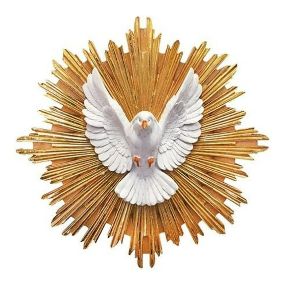 Divine Spirit Pendant Holy Spirit Sculpture Wall Mounted Divine Eagle(8 Inch) 8L" x 8W"