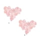thumbnail image 2 of Jumpingount Piedra de cristal rosa resistente al desgaste, apariencia exquisita, hermosa piedra preciosa Manual, decoración del hogar, joyería cuidado de los oídos Tipo 1, 2 of 2