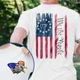 thumbnail image 3 of FLAGWIX We The People Eagle American 1776 Betsy Ross T-Shirt MLN3312TS - Mens Shirts, 3 of 6