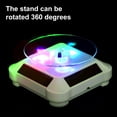 thumbnail image 4 of Solar Turntable, Solar Display Stand Turntable 360 Degree Rotating  For Small 3D Printer Model, 4 of 8