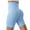 Light Blue, variant on Ussuma Tax Free Weekend Athletic Pants for Women Solid Color Taper High Waist Seamless Butt Lifting Tummy Control Fashionable Pants Fitness Yoga Butt Lifting Stylish Summer Pants Green L