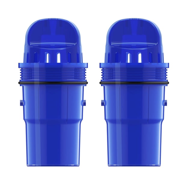 2 paquetes de repuesto de filtro de agua para jarra para todos los sistemas de filtración de jarra y dispensador PUR®, PUR® Plus, CRF950Z, PPF951K, PPF900Z, certificado NSF, AQUA CREST