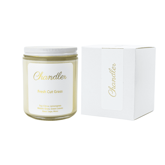 Fresh Cut Grass Scented Soy Candle