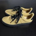 thumbnail image 3 of Adi - das Mens Size 6.5 Vulc Raid3r Skate Shoes Sneakers Mustard Yellow/Black, 3 of 6