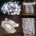 thumbnail image 2 of par de cordones reflectantes para zapatillas, cordones deportivos, cordones redondos para zapatos, longitud de cordones de 100/120/140/160CM Gao Jinjia LED, 2 of 2