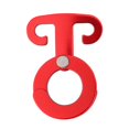 thumbnail image 1 of Camping Rope Hanging Hook Aluminum Alloy Self Lock T Ring Rope Hanger for Tent Camping Hiking Backpacking Outdoor Activities, 1 of 5