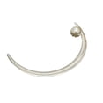 thumbnail image 2 of Fvsianol Hair Stick Faux Pearl Hair Fork Women Hair Fork Ancient Style Faux Pearl Decor Non slip Hair Ornament Alloy Moon Shaped Hair Jewelry, 2 of 8