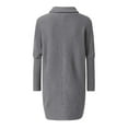 thumbnail image 4 of Lovskoo Sweaters for Women Turtleneck Winter Trendy Long Sleeve Sweater Gray, 4 of 4