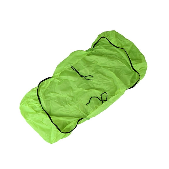 UKCOCO Foldable Wear Resistant Bike Rear Shelf Bag Rain Cover in Light Green