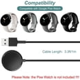 thumbnail image 4 of Chargeur pour Google Pixel Watch, Câble de Recharge USB-A de Remplacement avec Cordon de 3,3 Pi pour Google Pixel Watch Gen 1st, 4 of 6