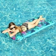 thumbnail image 4 of VKFVKF Inflatable Pool Float Lounge, Giant Floaties Rafts for Adults Floating Lounger Sun Tanning Floats Cool Water Floaty, 4 of 7