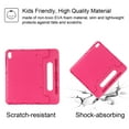 thumbnail image 3 of Cowithday Kids Case for Samsung Galaxy Tab S7 FE 5G 2021/Tab S8 Plus (S8+) 2022/Tab S7 Plus (S7+) 2020 Release 12.4" with S-Pen Holder/Rotating Kickstand/Handle Stand EVA Shockproof Rugged Cover,Rose, 3 of 7