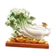 thumbnail image 1 of Estatua de col de cerámica china, adorno de mesa de estilo oriental para decoración del hogar 23 cm x 9 cm x 19 cm, 1 of 9