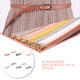 thumbnail image 4 of Correas de moda Sonducket Cinturón PU Ajustable Rojo, 4 of 6