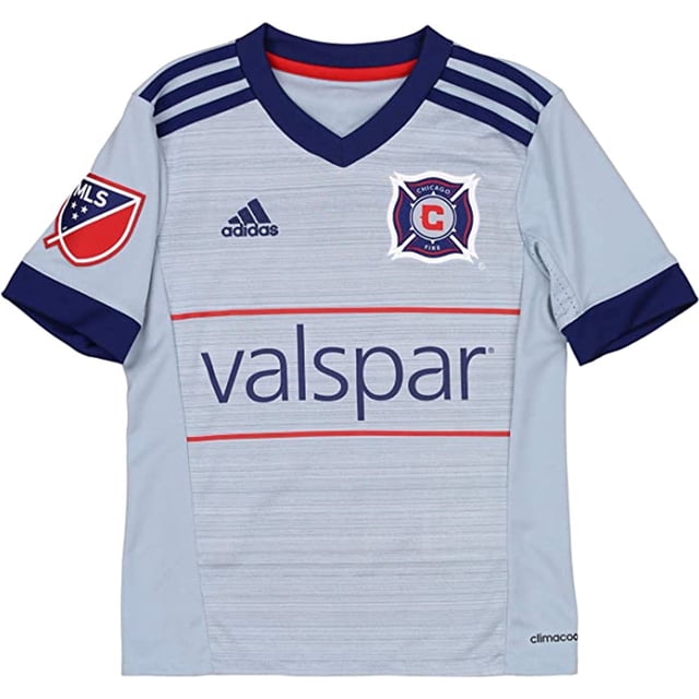 Adidas Boys Chicago Fire Jersey, blue, Big Kids (8-20), XL (18-20)