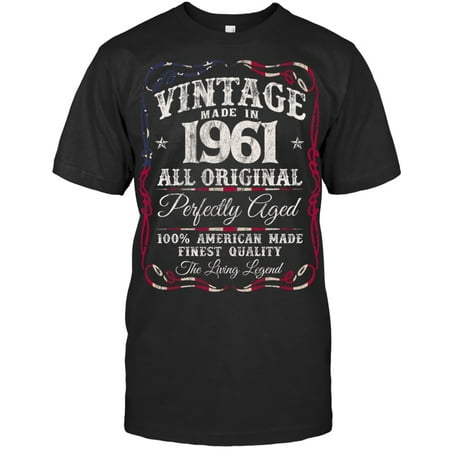 Usa Legends Made In 1961 Classic 63rd Birthday 1961 Man Birthday T Shirt