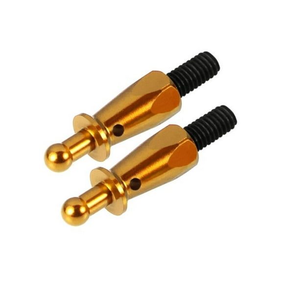 Microheli Aluminum Canopy Mount set (GOLD) - OMP Hobby M2 V1 / V2 / EXP