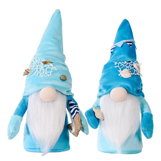 Muñecos de peluche Rudolph Elf Gnome para decoración del hogar y regalos de Navidad, figuritas estilo océano