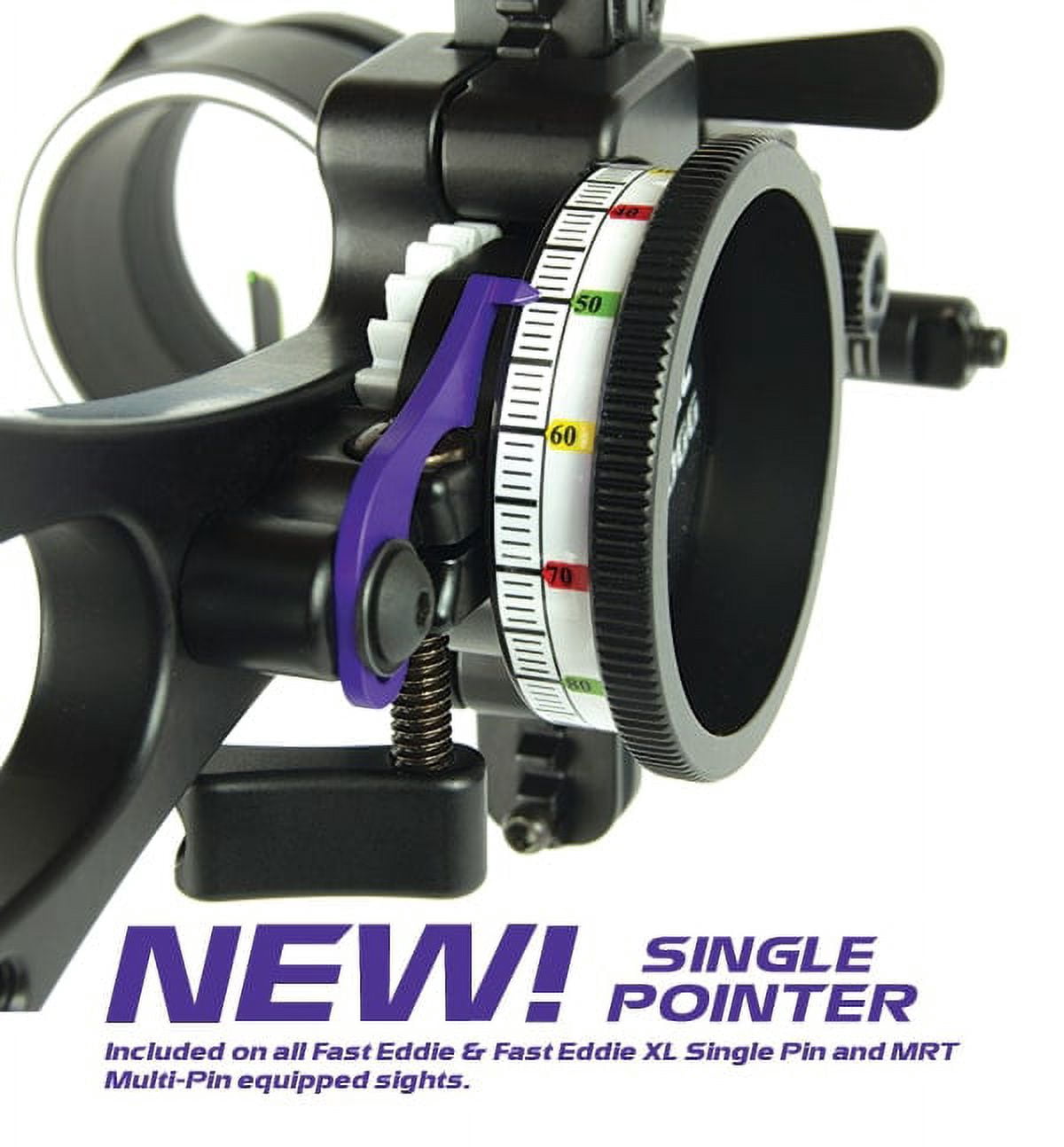 Spot Hogg Fast Eddie Double Pin Longbar Rh .029 Grn/Yel Wrap Sight