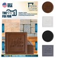 thumbnail image 1 of Niveladores para Muebles Stable the Table Paquete de 6 Cuadrados en Nogal, 1 of 7