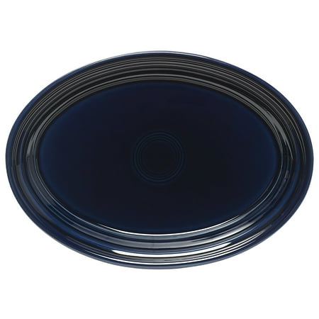 Oval China Platter - Fiesta 9-5/8-Inch Oval Platter, Cobalt