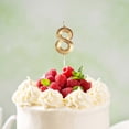 thumbnail image 3 of Number Candles, Gold Number 8 Candle for Birthday Cake Decorations, Champagne Gold Digit Candle for Anniversary Celebration and Party Supplies, 3 of 4