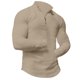 thumbnail image 4 of Blusa y camisa de manga larga con cuello alto para hombre, moda de color liso, media cremallera, blusa de manga larga con cuello alto, blusa de poliéster para hombre, 4 of 9