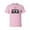 Pink, variant on Baseball Dad Adult Short Sleeve T-shirt